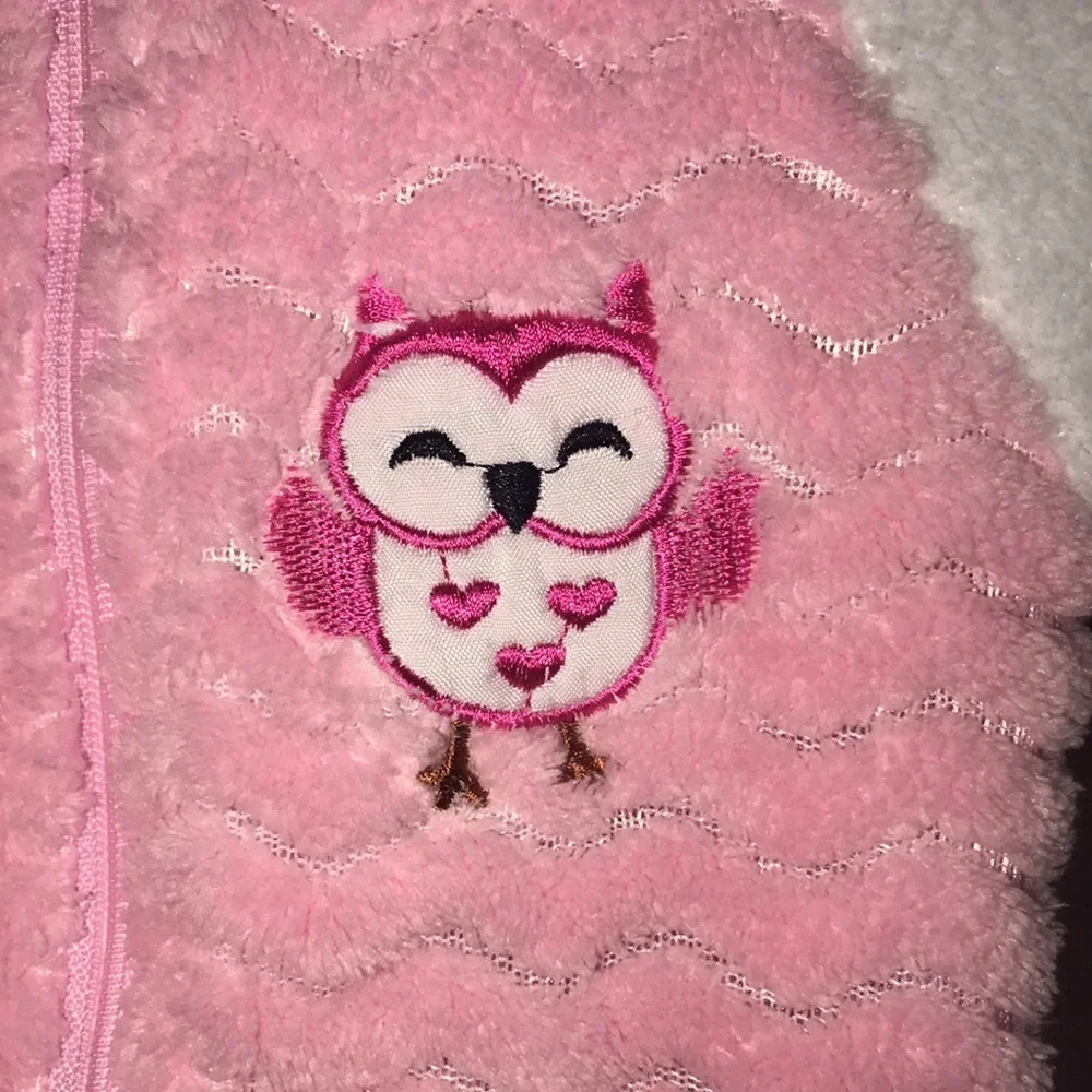 Infant Girl’s Soft Furry Sleeper